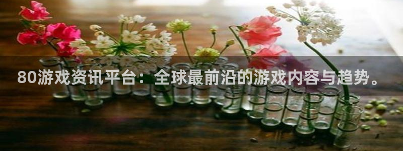 极悦娱乐官方注册登录：80游戏资讯平台：全球最前沿的游戏内容